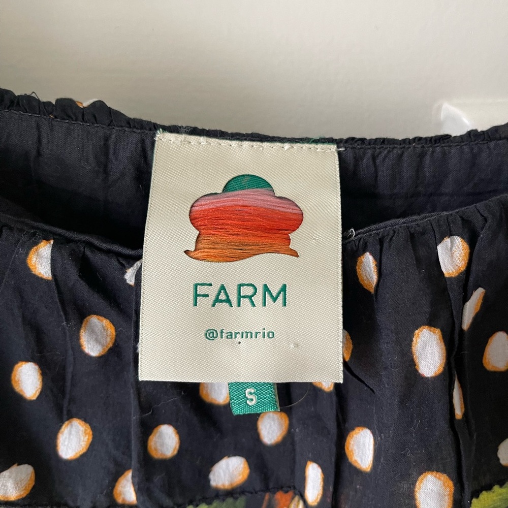 FARM Rio Cocoa Paradise Mini Ruffle Dress - Picture 2 of 8